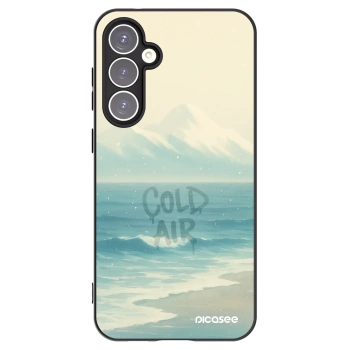 Picasee silikónový čierny obal pre Samsung Galaxy S23 FE S711B - COLD AIR
