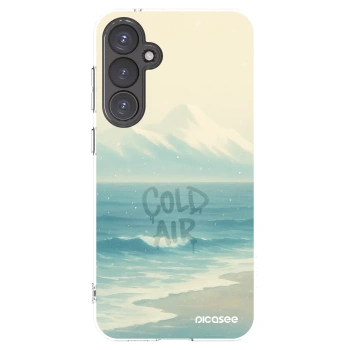 Picasee silikónový prehľadný obal pre Samsung Galaxy S23 FE S711B - COLD AIR