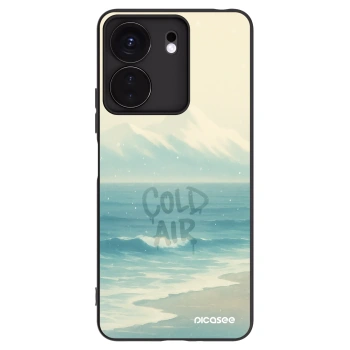 Picasee silikónový čierny obal pre Xiaomi Redmi 13C 4G - COLD AIR