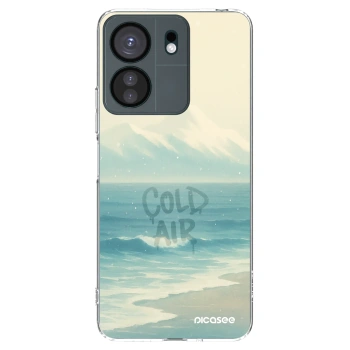 Picasee silikónový prehľadný obal pre Xiaomi Redmi 13C 4G - COLD AIR