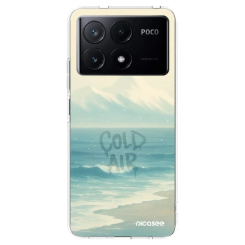 Picasee silikónový prehľadný obal pre Xiaomi Poco X6 Pro - COLD AIR