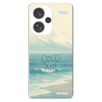 Picasee silikónový prehľadný obal pre Xiaomi Redmi Note 13 Pro+ 5G - COLD AIR