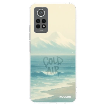 Picasee silikónový prehľadný obal pre Xiaomi Redmi Note 12 Pro 4G - COLD AIR