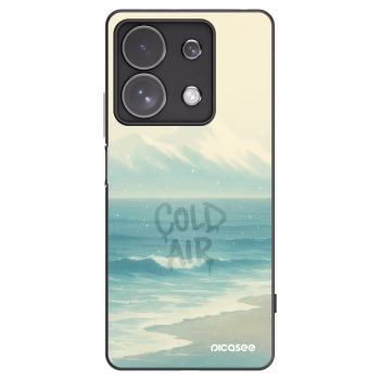 Picasee silikónový čierny obal pre Xiaomi Redmi Note 13 Pro 4G - COLD AIR