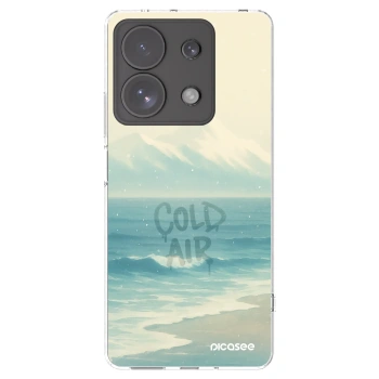 Picasee silikónový prehľadný obal pre Xiaomi Redmi Note 13 Pro 4G - COLD AIR
