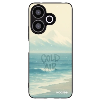 Picasee silikónový čierny obal pre Xiaomi Redmi 13 4G - COLD AIR
