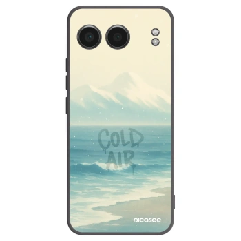 Picasee silikónový čierny obal pre OnePlus Nord 4 - COLD AIR