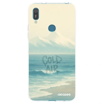 Picasee silikónový prehľadný obal pre Huawei Y7 2019 - COLD AIR