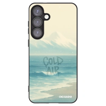 Picasee silikónový čierny obal pre Samsung Galaxy S25+ 5G - COLD AIR