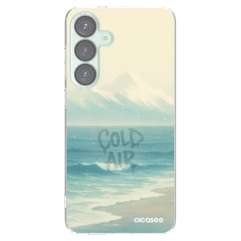 Picasee silikónový prehľadný obal pre Samsung Galaxy S25+ 5G - COLD AIR