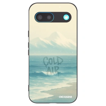 Picasee silikónový čierny obal pre Google Pixel 8 - COLD AIR