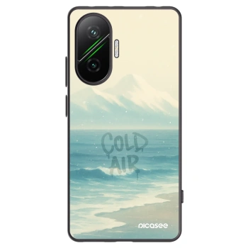 Picasee silikónový čierny obal pre Xiaomi Poco F7 Pro 5G - COLD AIR