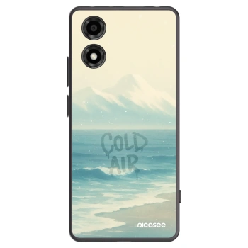 Picasee silikónový čierny obal pre Motorola Moto E14 - COLD AIR