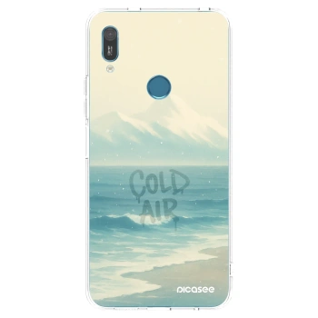 Picasee silikónový prehľadný obal pre Huawei Y6 2019 - COLD AIR