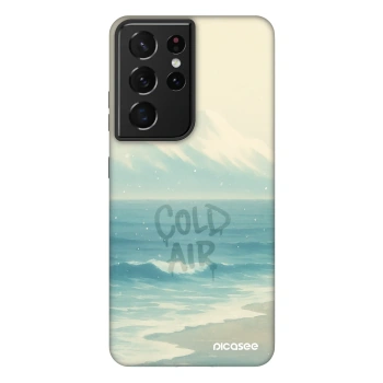 Picasee Fashion Case pre Samsung Galaxy S21 Ultra 5G G998B - COLD AIR