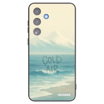 Picasee silikónový čierny obal pre Samsung Galaxy S25 FE 5G - COLD AIR