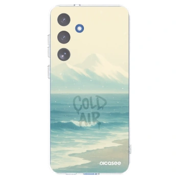 Picasee silikónový prehľadný obal pre Samsung Galaxy S25 FE 5G - COLD AIR