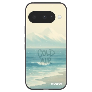 Picasee silikónový čierny obal pre Google Pixel 10 - COLD AIR