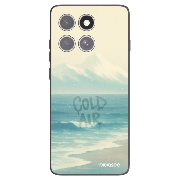 Picasee silikónový čierny obal pre Motorola Edge 60 Fusion - COLD AIR