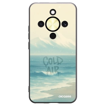 Picasee silikónový čierny obal pre Honor Magic8 Lite 5G - COLD AIR