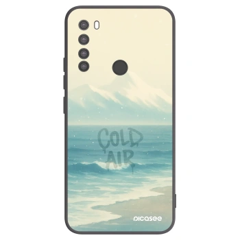 Picasee silikónový čierny obal pre Xiaomi Redmi Note 8 - COLD AIR