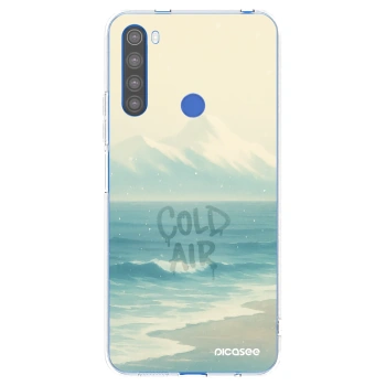 Picasee silikónový prehľadný obal pre Xiaomi Redmi Note 8T - COLD AIR