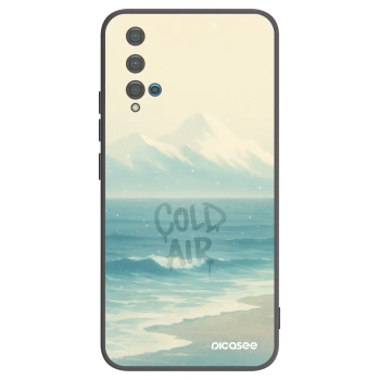 Picasee silikónový čierny obal pre Huawei Nova 5T - COLD AIR