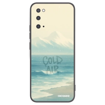 Picasee silikónový čierny obal pre Samsung Galaxy S20 G980F - COLD AIR