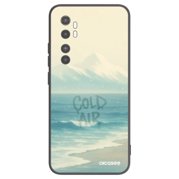 Picasee silikónový čierny obal pre Xiaomi Mi Note 10 Lite - COLD AIR