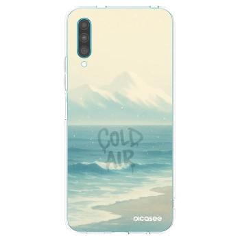 Picasee silikónový prehľadný obal pre Samsung Galaxy A30s A307F - COLD AIR