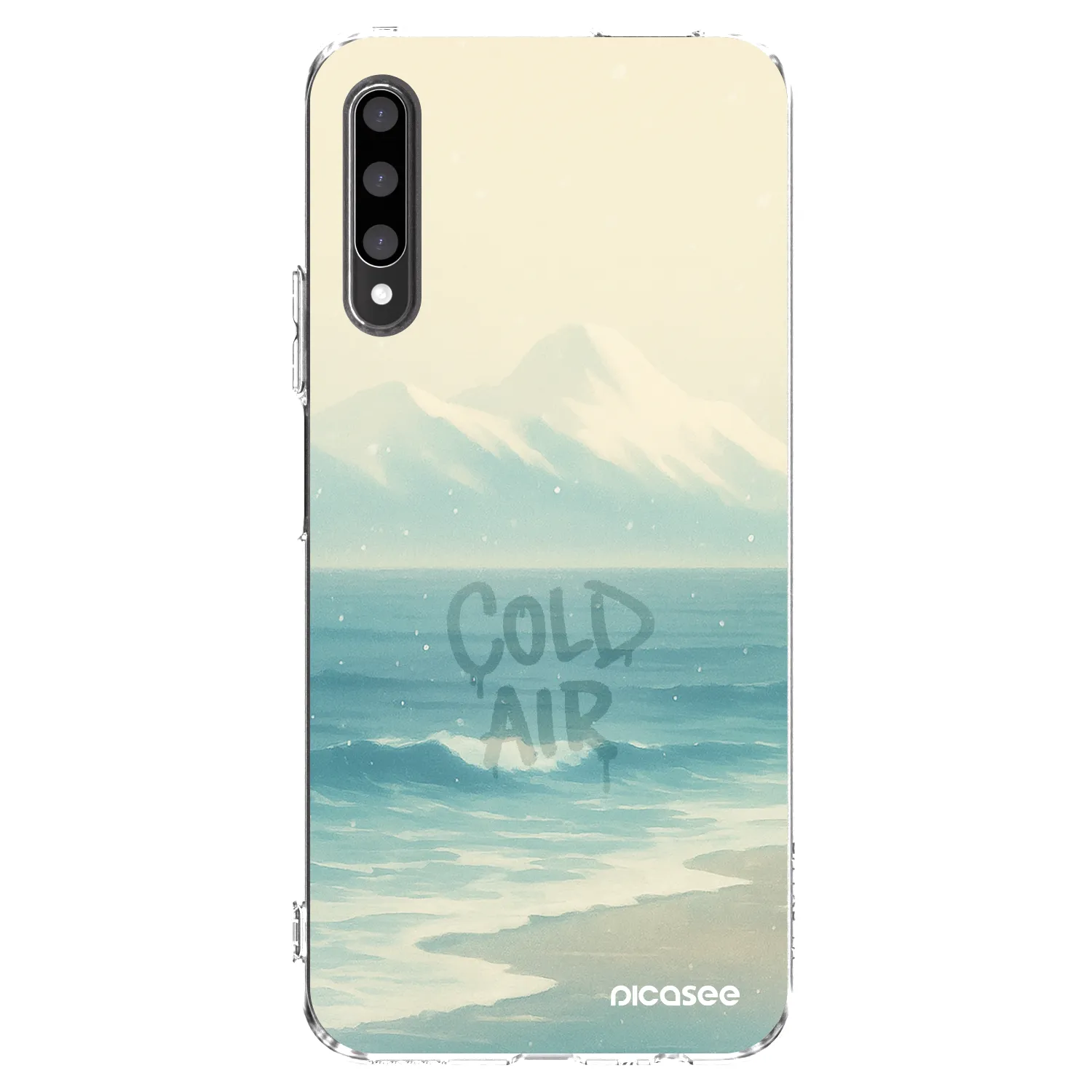 Picasee silikónový prehľadný obal pre Honor 9X Pro - COLD AIR