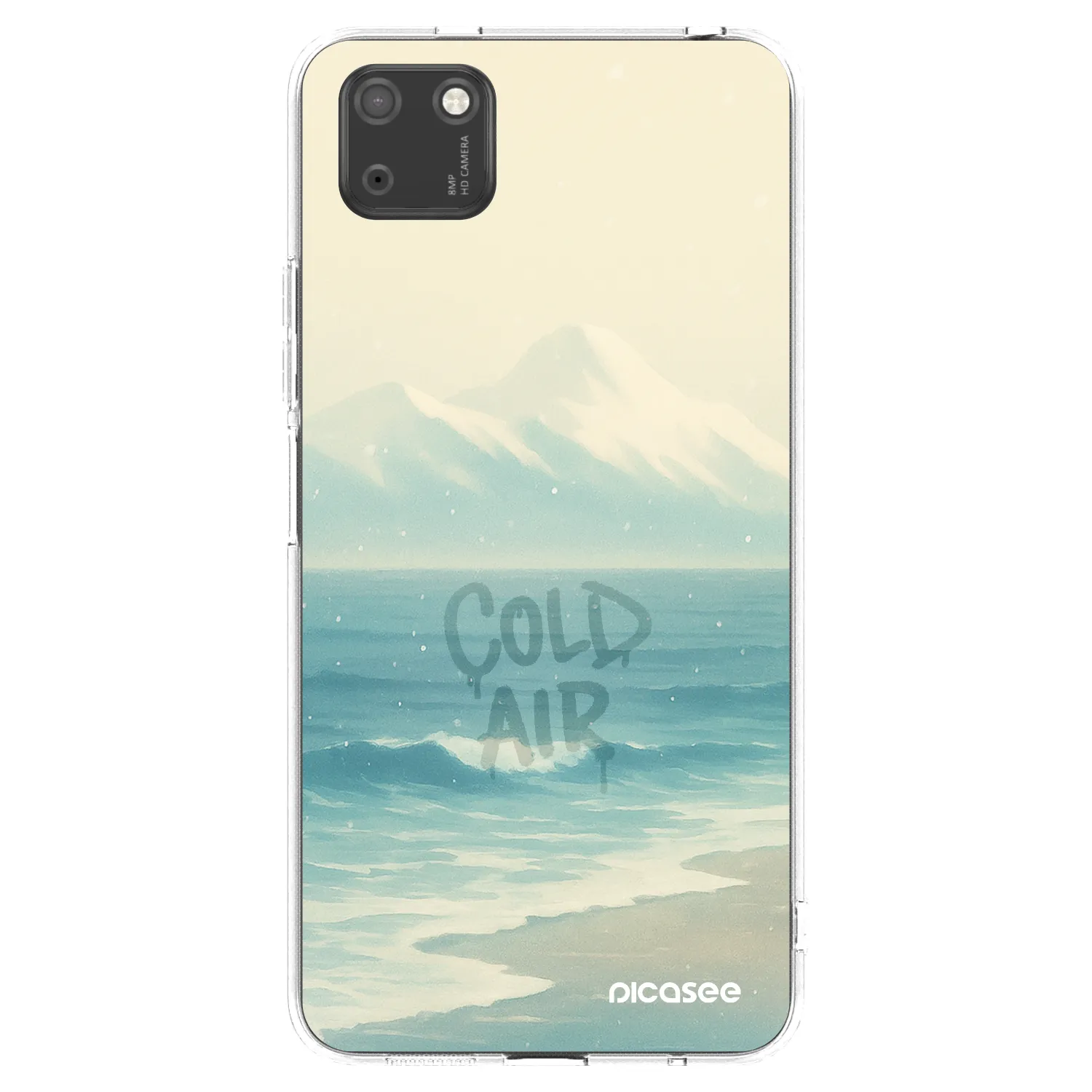 Picasee silikónový prehľadný obal pre Huawei Y5P - COLD AIR