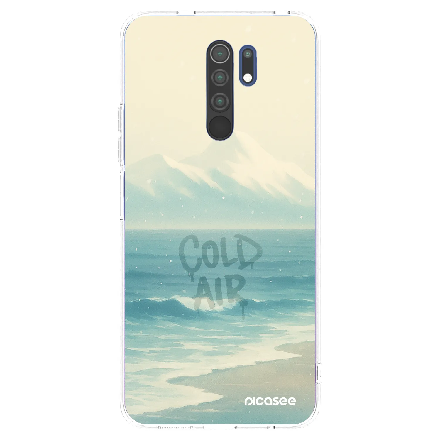 Picasee silikónový prehľadný obal pre Xiaomi Redmi 9 - COLD AIR