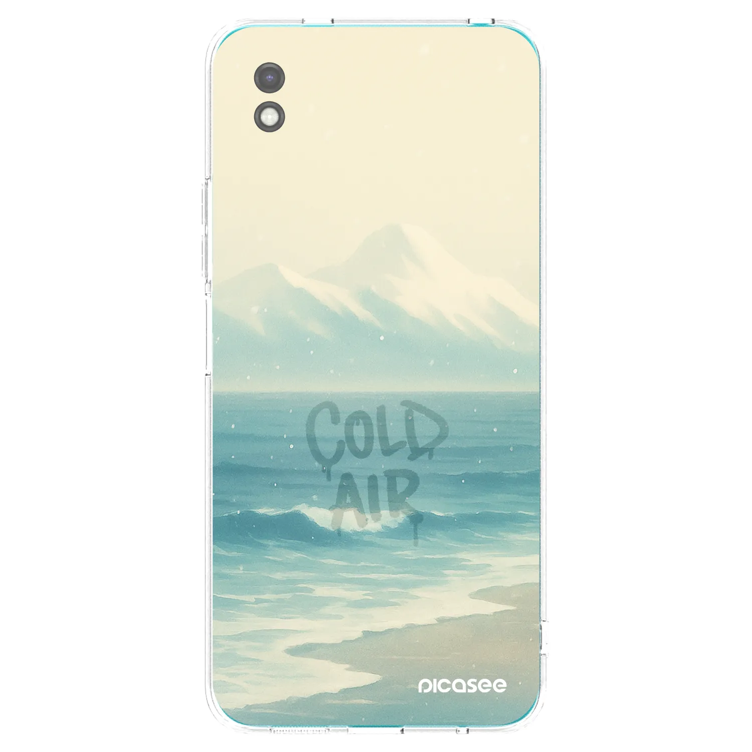 Picasee silikónový čierny obal pre Xiaomi Redmi 9A - COLD AIR