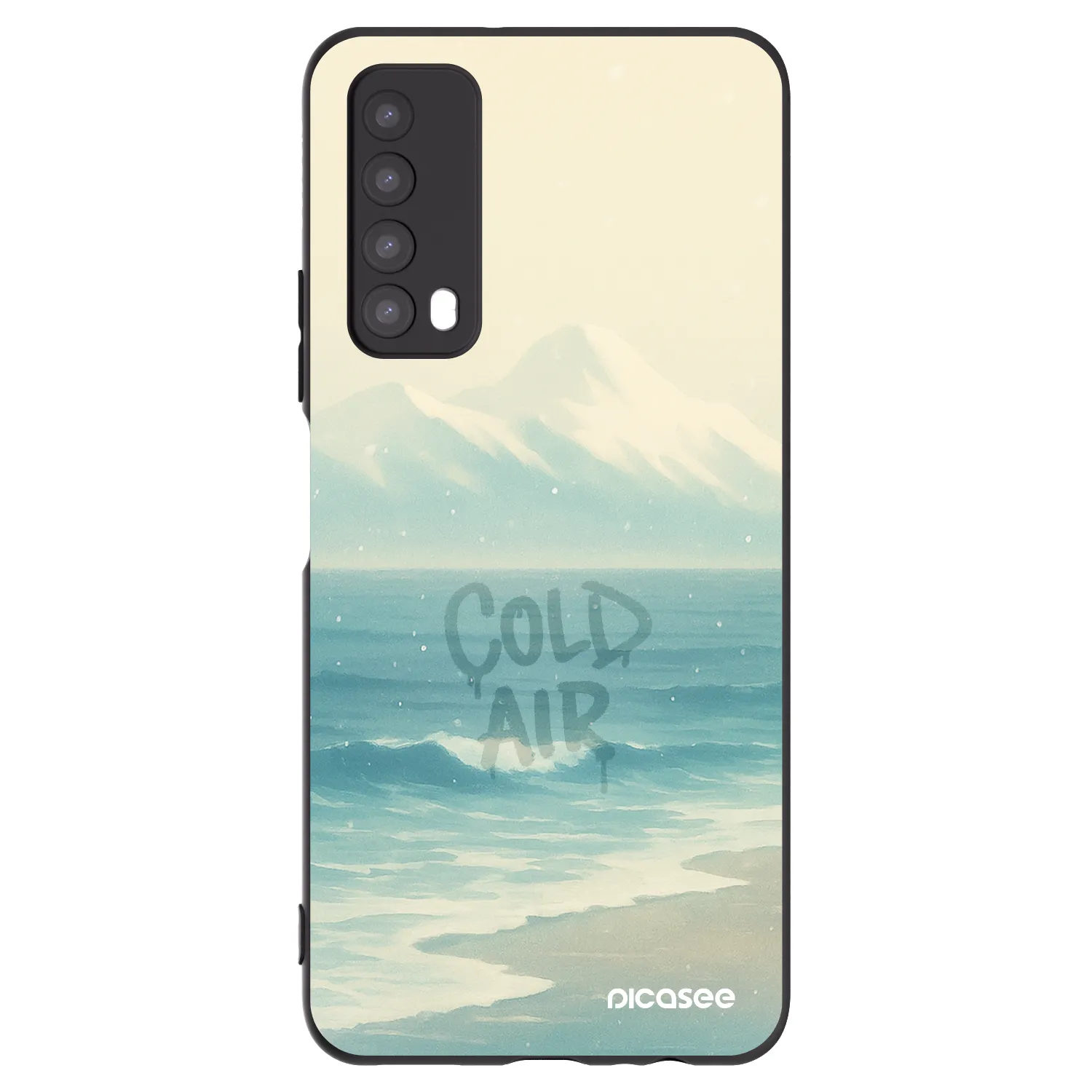 Silikónový čierny obal pre Huawei P Smart 2021 - COLD AIR