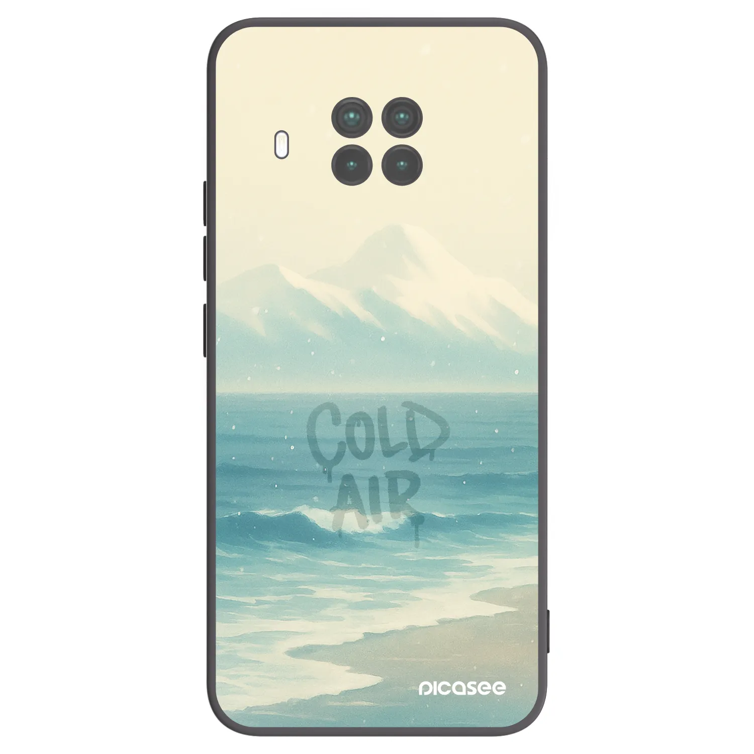 Picasee silikónový čierny obal pre Xiaomi Mi 10T Lite - COLD AIR