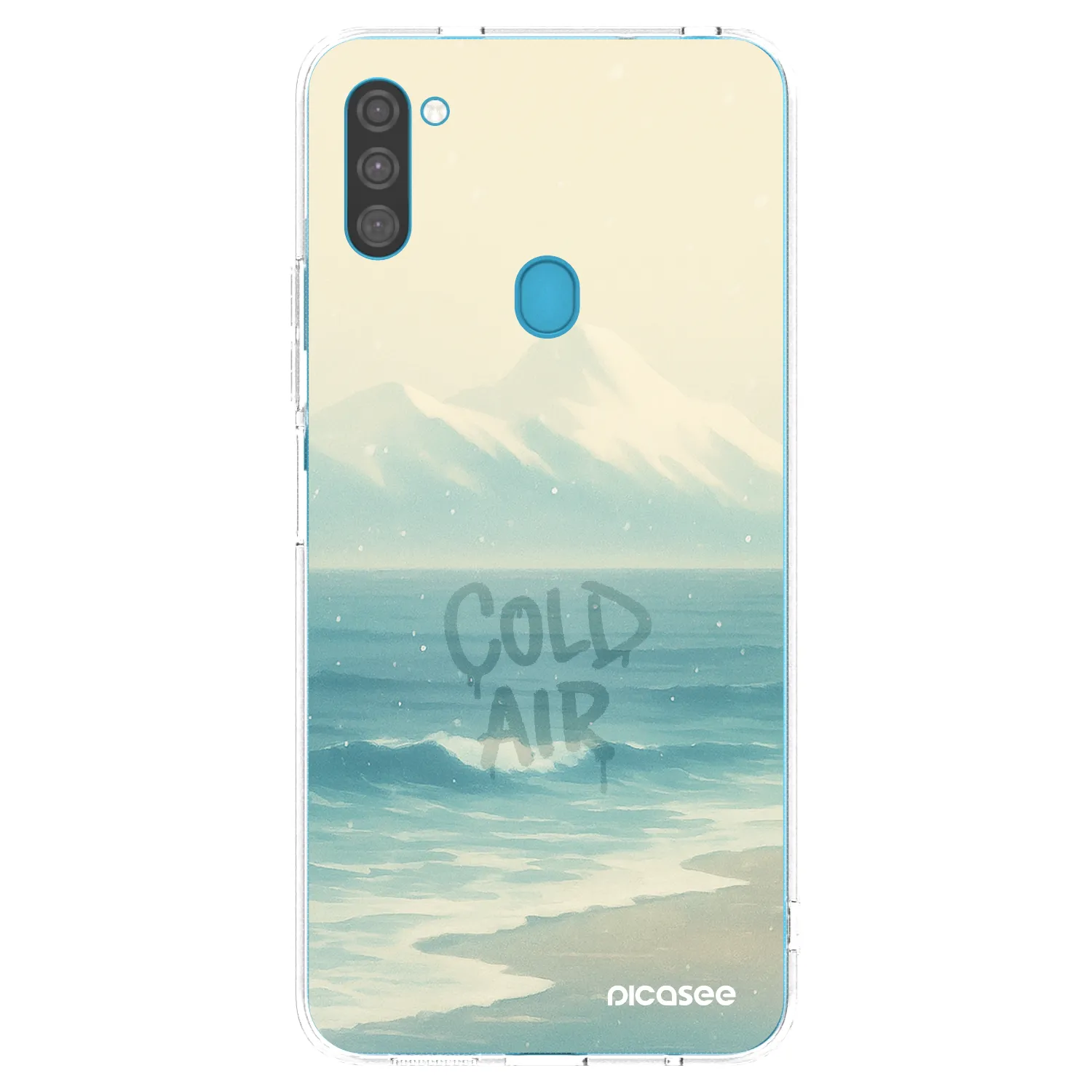 Picasee silikónový prehľadný obal pre Samsung Galaxy M11 - COLD AIR