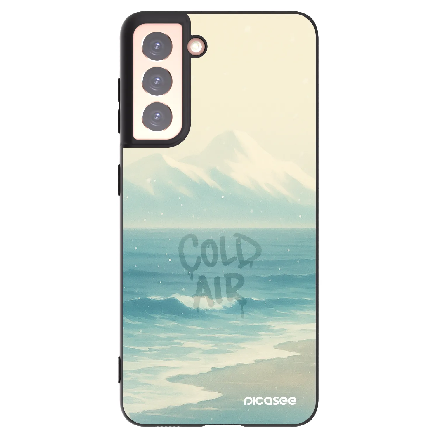 Silikónový čierny obal pre Samsung Galaxy S21 5G G991B - COLD AIR