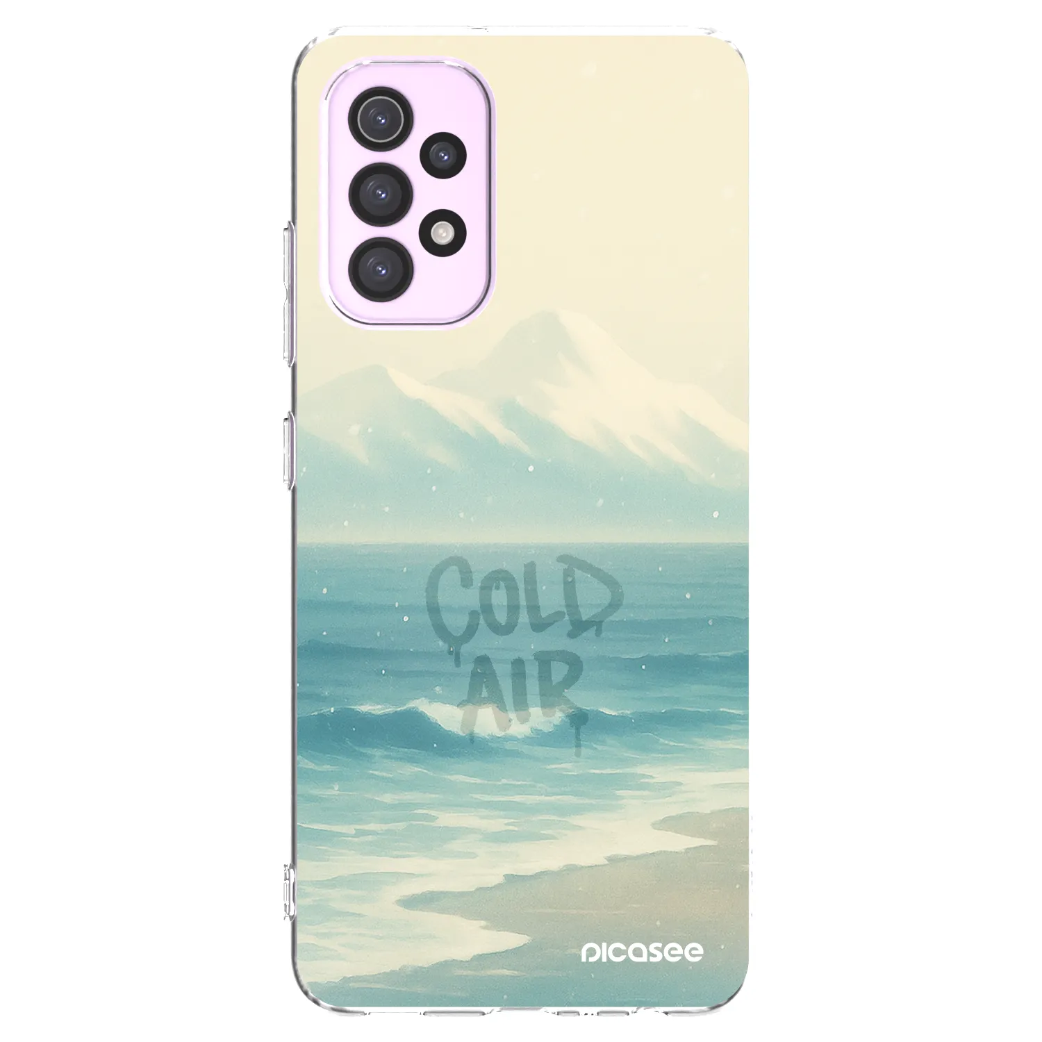 Picasee silikónový prehľadný obal pre Samsung Galaxy A32 5G A326B - COLD AIR