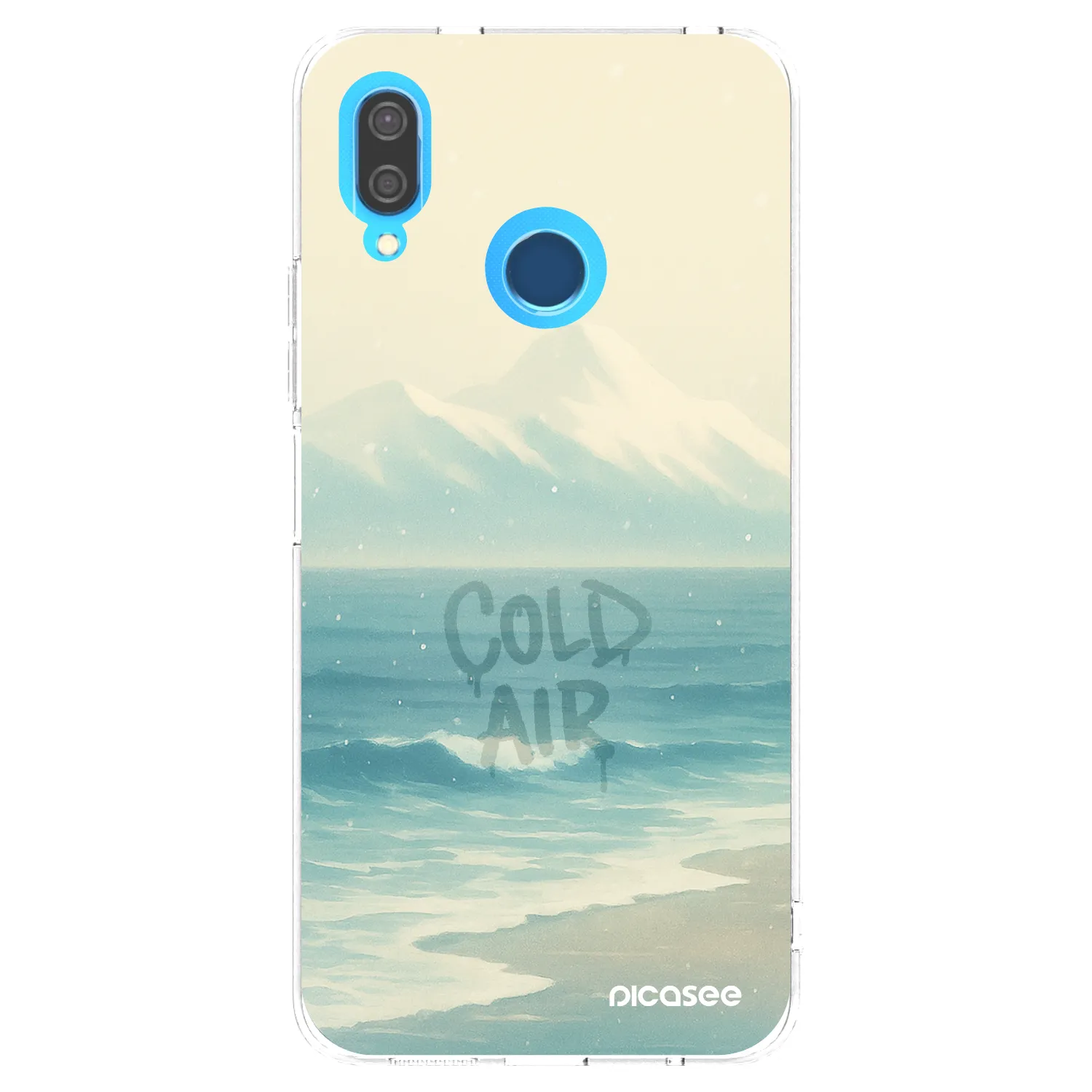 Picasee silikónový prehľadný obal pre Huawei P20 Lite - COLD AIR