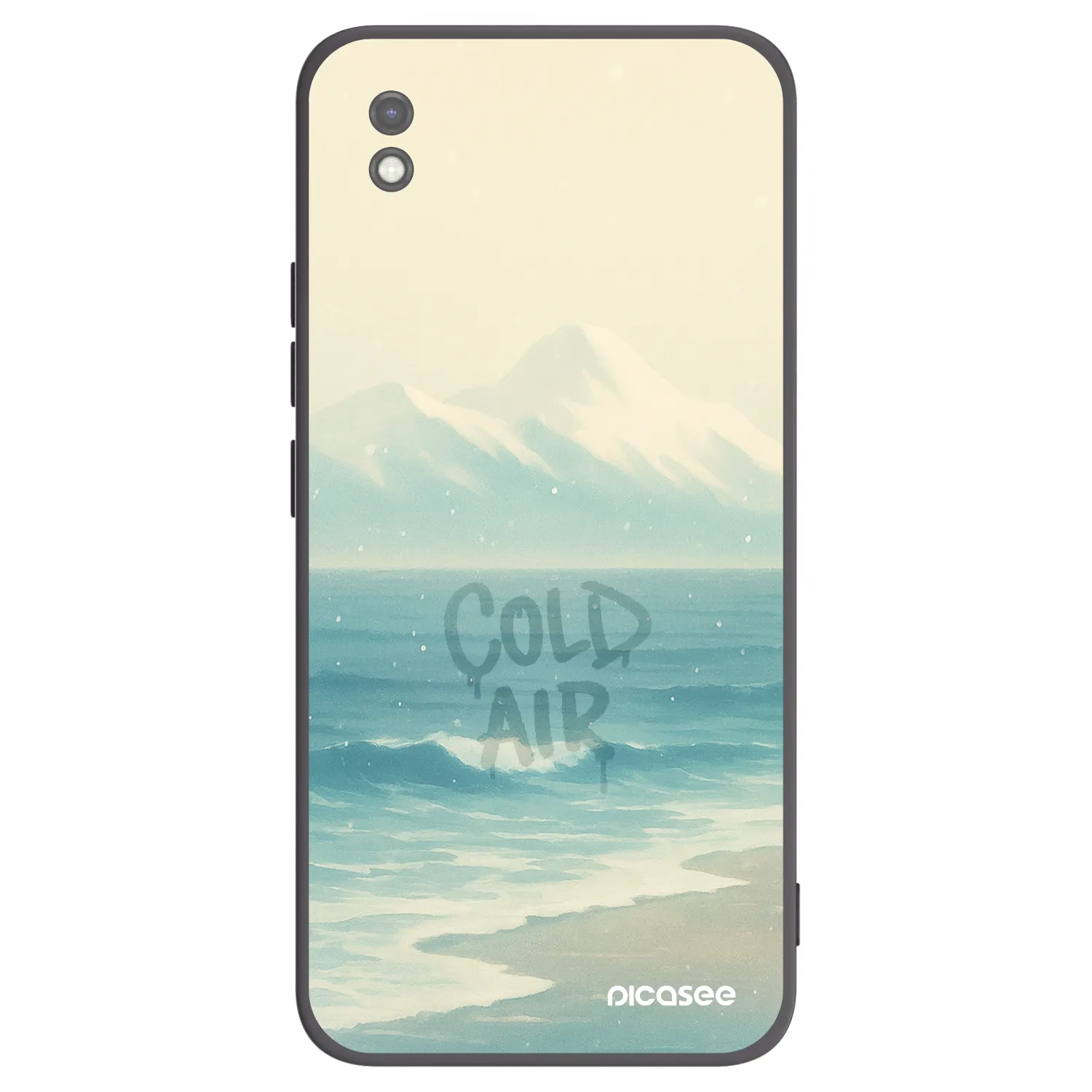 Picasee silikónový čierny obal pre Xiaomi Redmi 9AT - COLD AIR