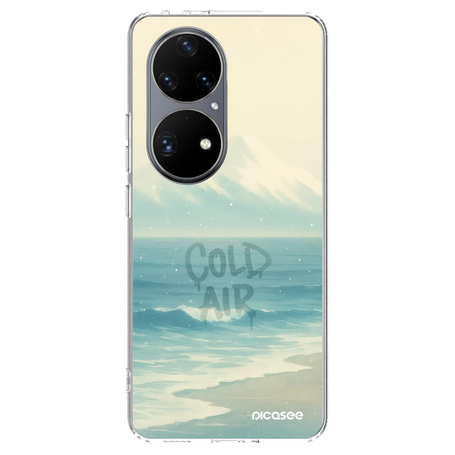 Picasee silikónový prehľadný obal pre Huawei P50 - COLD AIR
