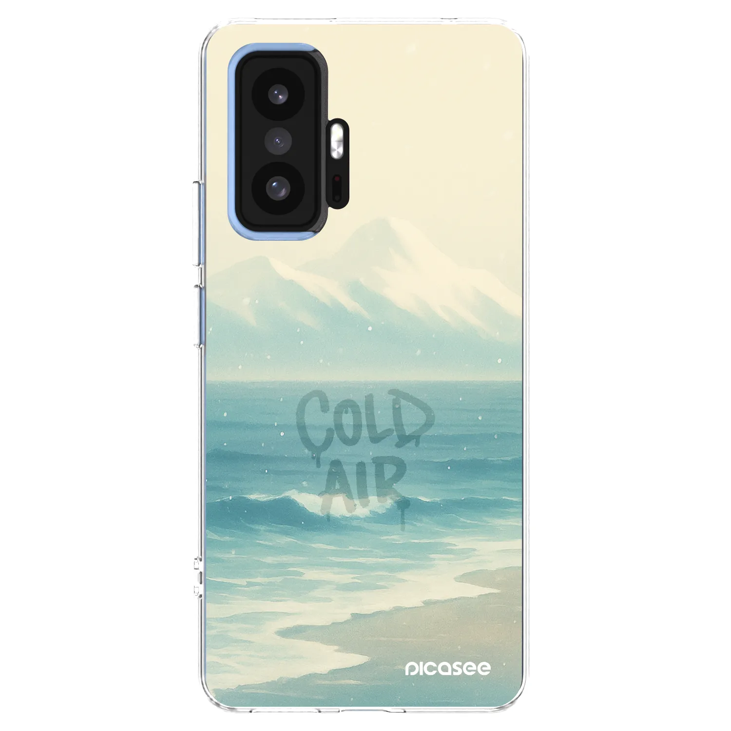 Picasee silikónový prehľadný obal pre Xiaomi 11T - COLD AIR