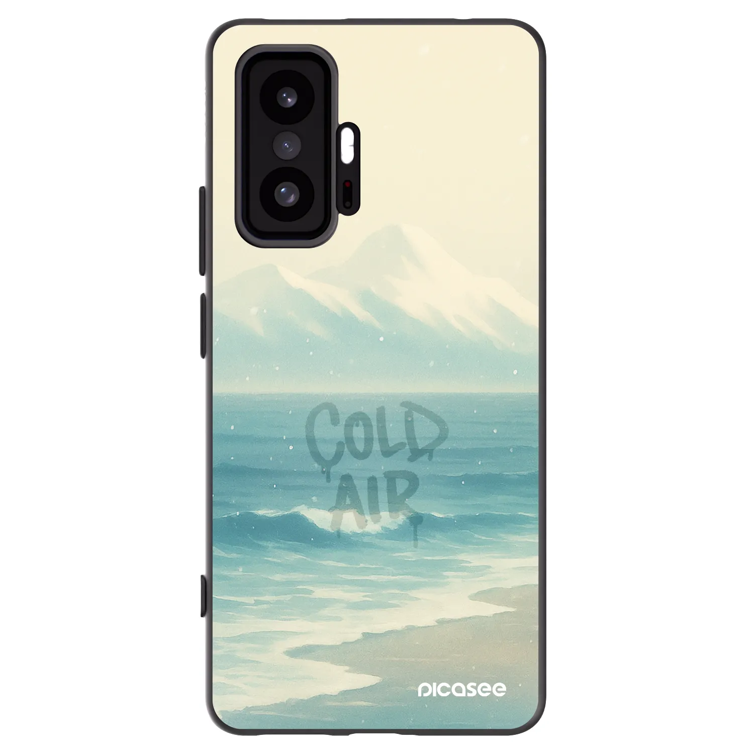 Picasee silikónový čierny obal pre Xiaomi 11T - COLD AIR