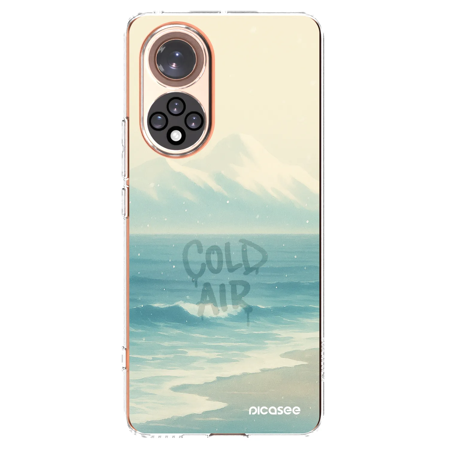 Picasee silikónový prehľadný obal pre Honor 50 5G - COLD AIR