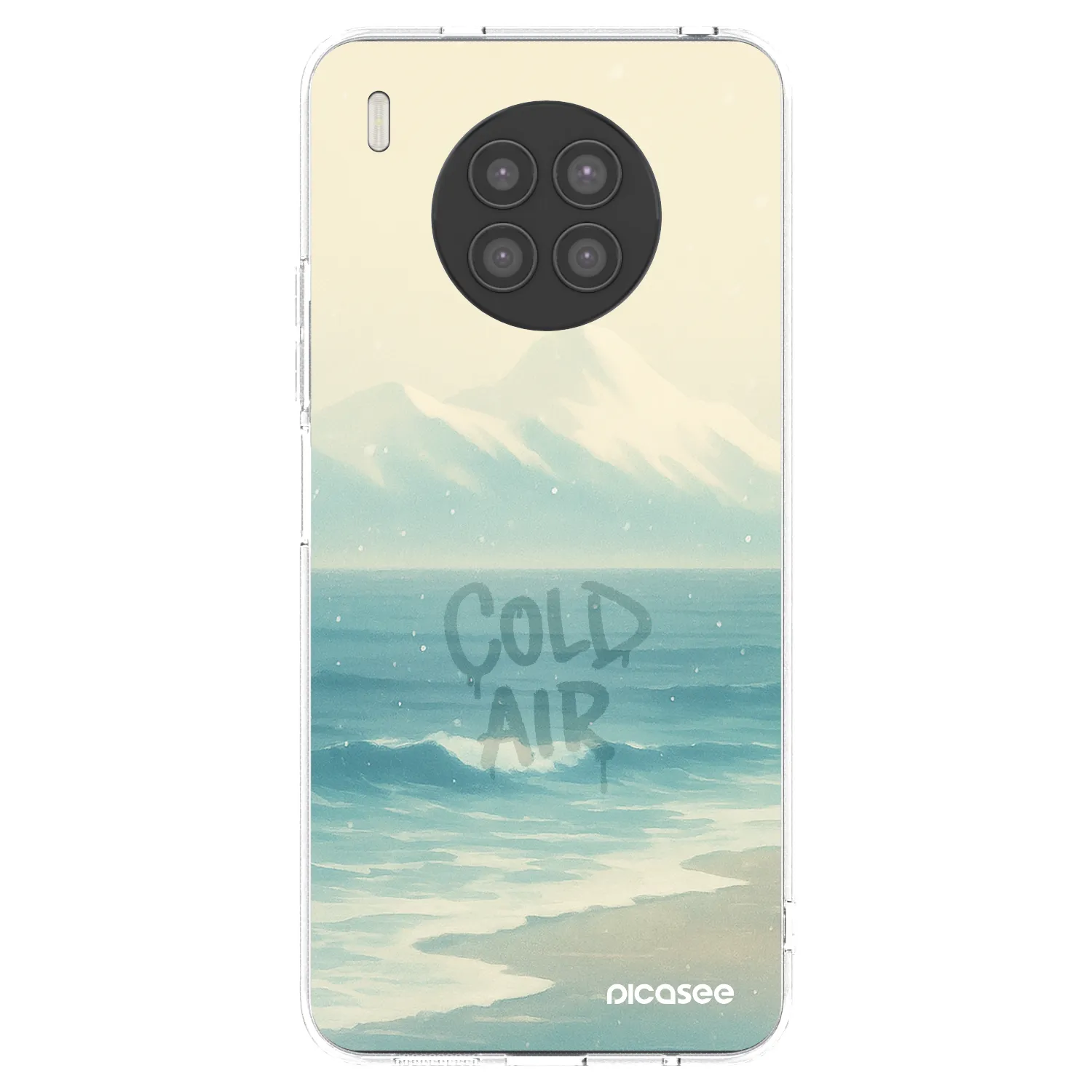 Picasee silikónový prehľadný obal pre Huawei Nova 8i - COLD AIR