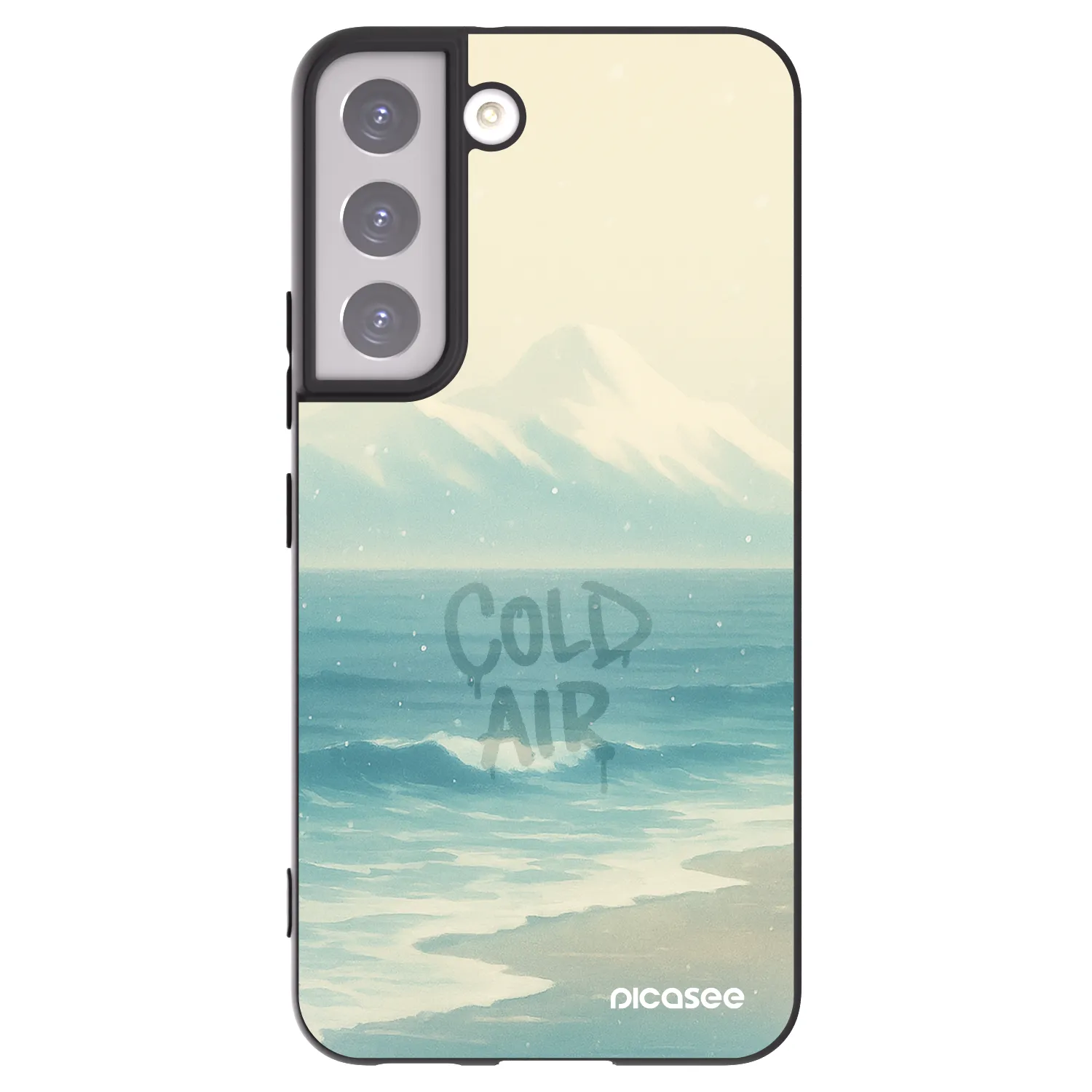 Silikónový čierny obal pre Samsung Galaxy S22 5G - COLD AIR