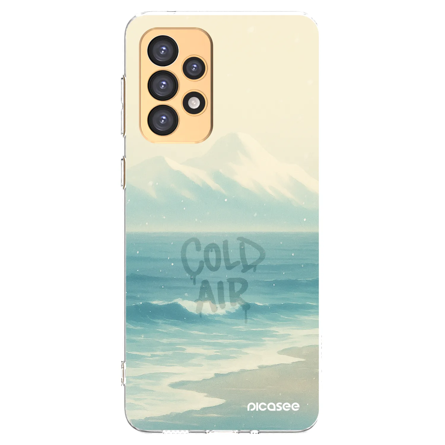 Picasee silikónový prehľadný obal pre Samsung Galaxy A33 5G A336 - COLD AIR