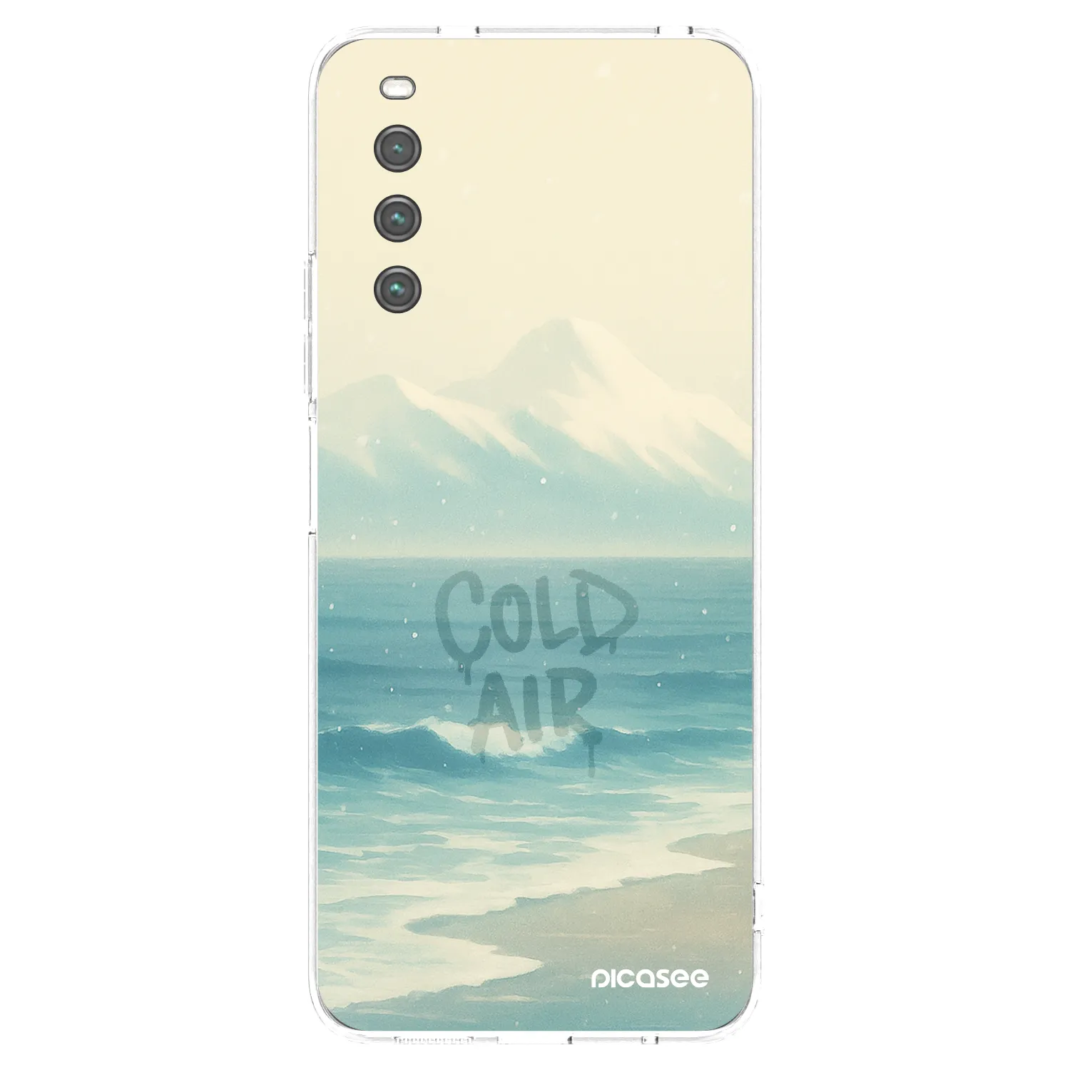 Picasee silikónový prehľadný obal pre Sony Xperia 10 IV 5G - COLD AIR