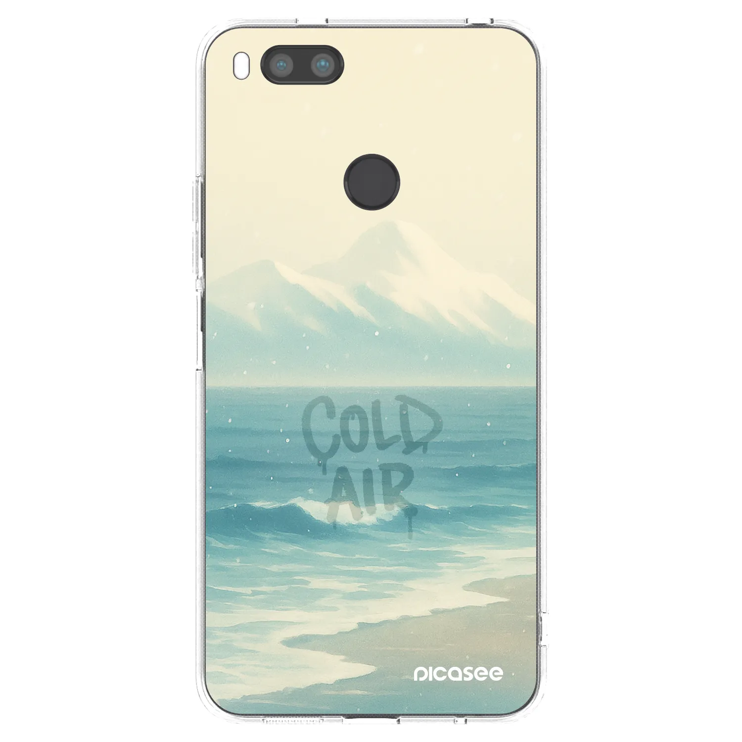Picasee silikónový prehľadný obal pre Xiaomi Redmi A1 - COLD AIR